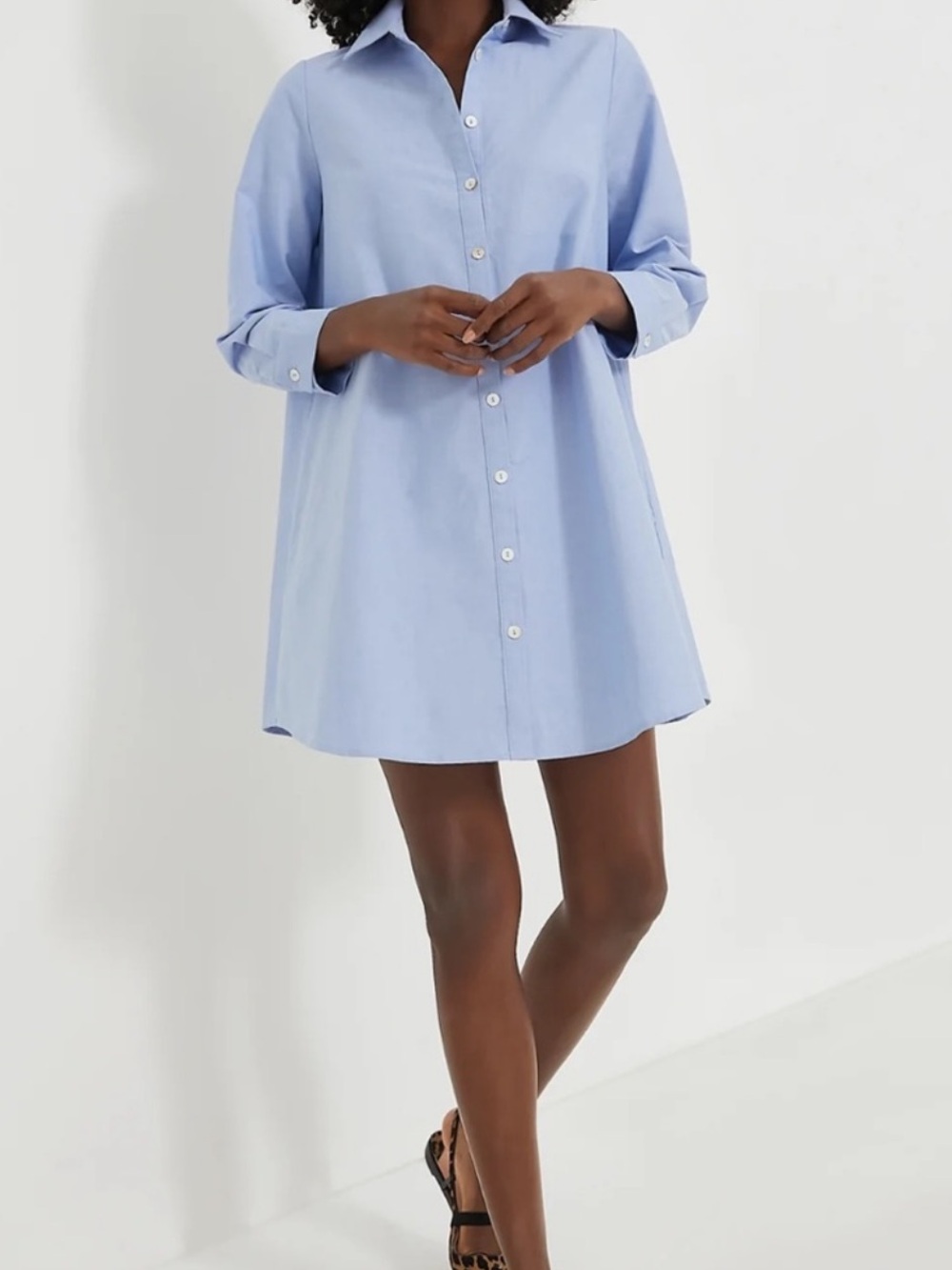 Tuckernuck Pomander Place Chambray Harris Shirt Dress